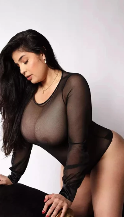 Curvy Latin Woman With Big Breasts